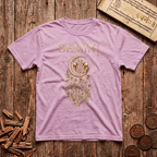Gemini — The Twins - Celestial Linework- T-Shirt