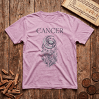 Cancer — The Crab - Celestial Linework- T-Shirt