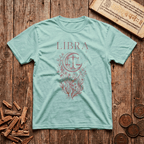 Libra — The Scales - Celestial Linework- T-Shirt