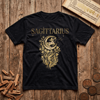 Sagittarius — The Archer - Celestial Linework- T-Shirt