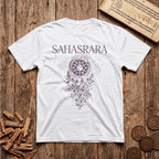 Crown Chakra — Sahasrara - Celestial Linework- T-Shirt