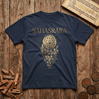 Crown Chakra — Sahasrara - Celestial Linework- T-Shirt