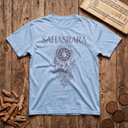Crown Chakra — Sahasrara - Celestial Linework- T-Shirt