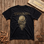 Crown Chakra — Sahasrara - Celestial Linework- T-Shirt