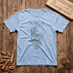 Naga — The Cosmic Serpent - Celestial Linework- T-Shirt