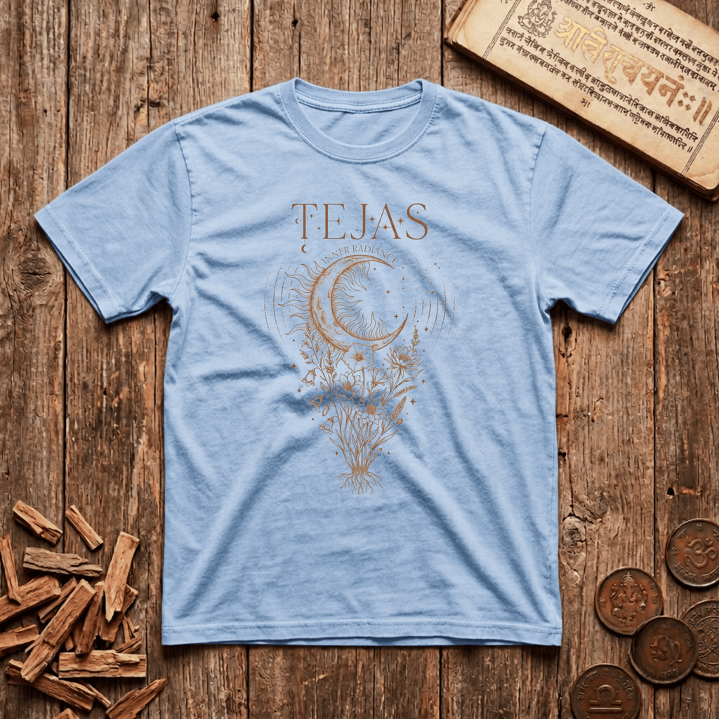 Tejas — Inner Radiance - Celestial Linework - T-Shirt