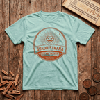 Sacral Chakra — Svadhisthana - Flow Like Water, Create Like Fire - Retro Emblem - T-Shirt