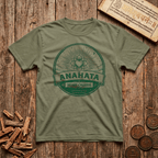 Heart Chakra — Anahata - Love Is The Bridge - Retro Emblem - T-Shirt