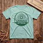 Heart Chakra — Anahata - Love Is The Bridge - Retro Emblem - T-Shirt