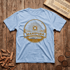 Solar Plexus Chakra — Manipura - Fire within Lights The Way - Retro Emblem - T-Shirt