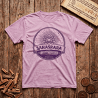 Crown Chakra — Sahasrara - Beyond The Self, Only Light Remains - Retro Emblem - T-Shirt