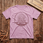 Queen of Sacred Geometry - Rule With Grace - Retro Emblem - T-Shirt