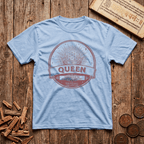 Queen of Sacred Geometry - Rule With Grace - Retro Emblem - T-Shirt