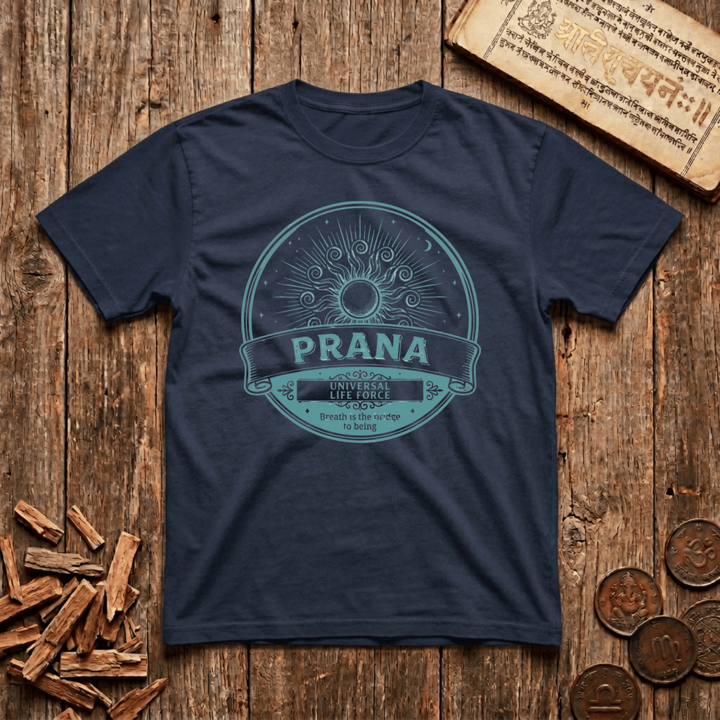 Prana - Universal Life Force - Retro Emblem - T-Shirt