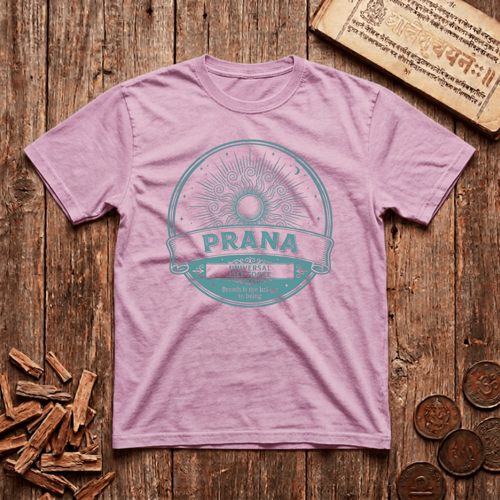 Prana - Universal Life Force - Retro Emblem - T-Shirt