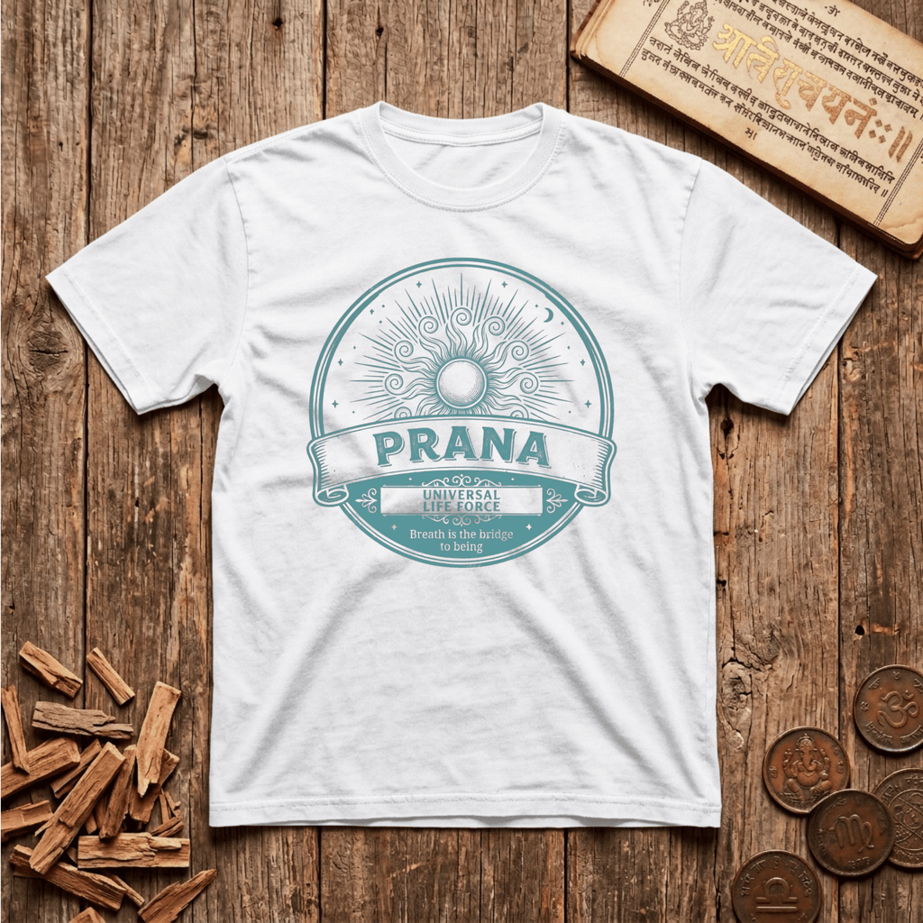 Prana - Universal Life Force - Retro Emblem - T-Shirt