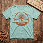 Leo - Rule With Grace - Lead With Truth - Retro Emblem - T-Shirt