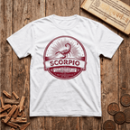 Scorpio - What Transforms You Cannot Destroy You - Retro Emblem - T-Shirt