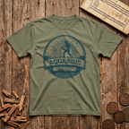 Aquarius — The Water Bearer - Retro Emblem - T-Shirt