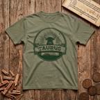 Taurus — The Bull - Steady As The Earth - Retro Emblem - T-Shirt