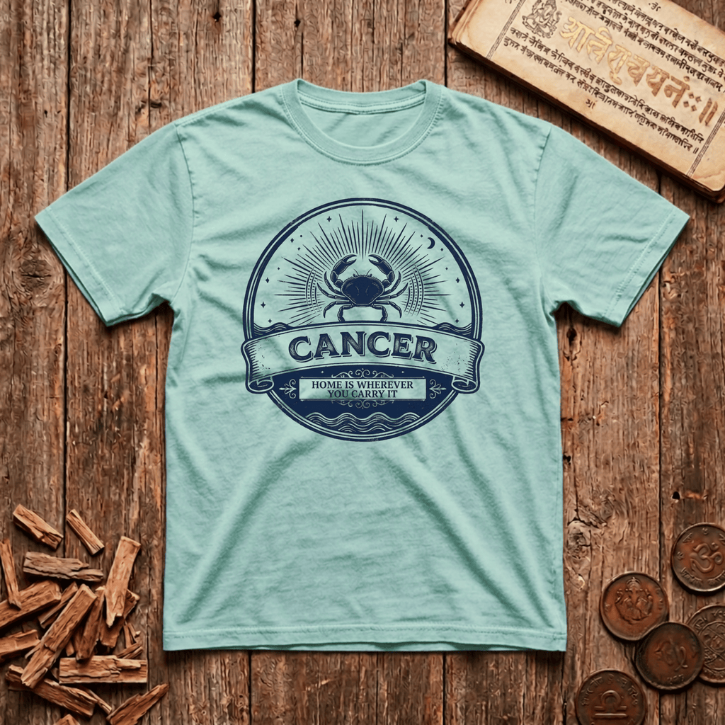 Cancer - Retro Emblem - T-Shirt