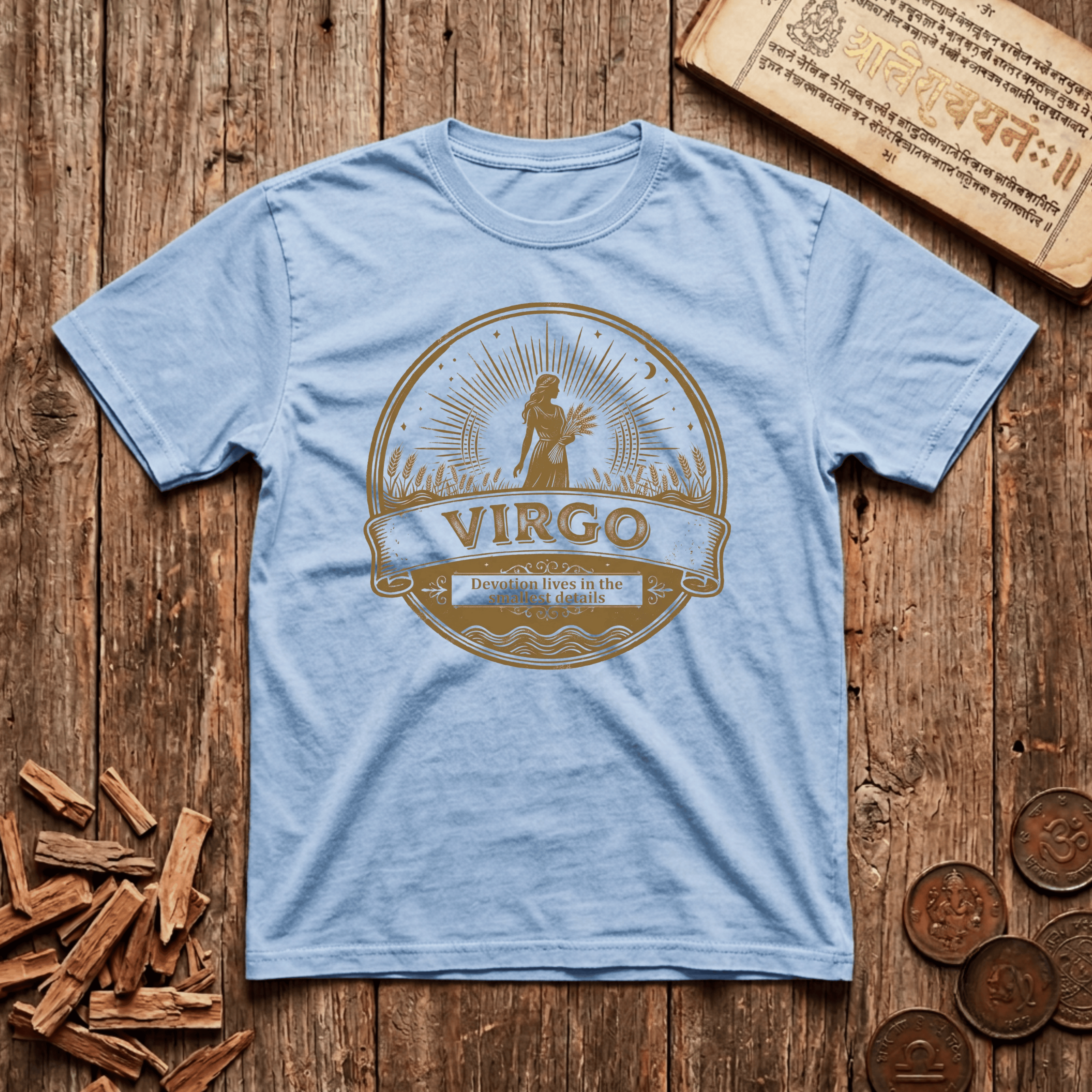 Virgo - Retro Emblem - T-Shirt