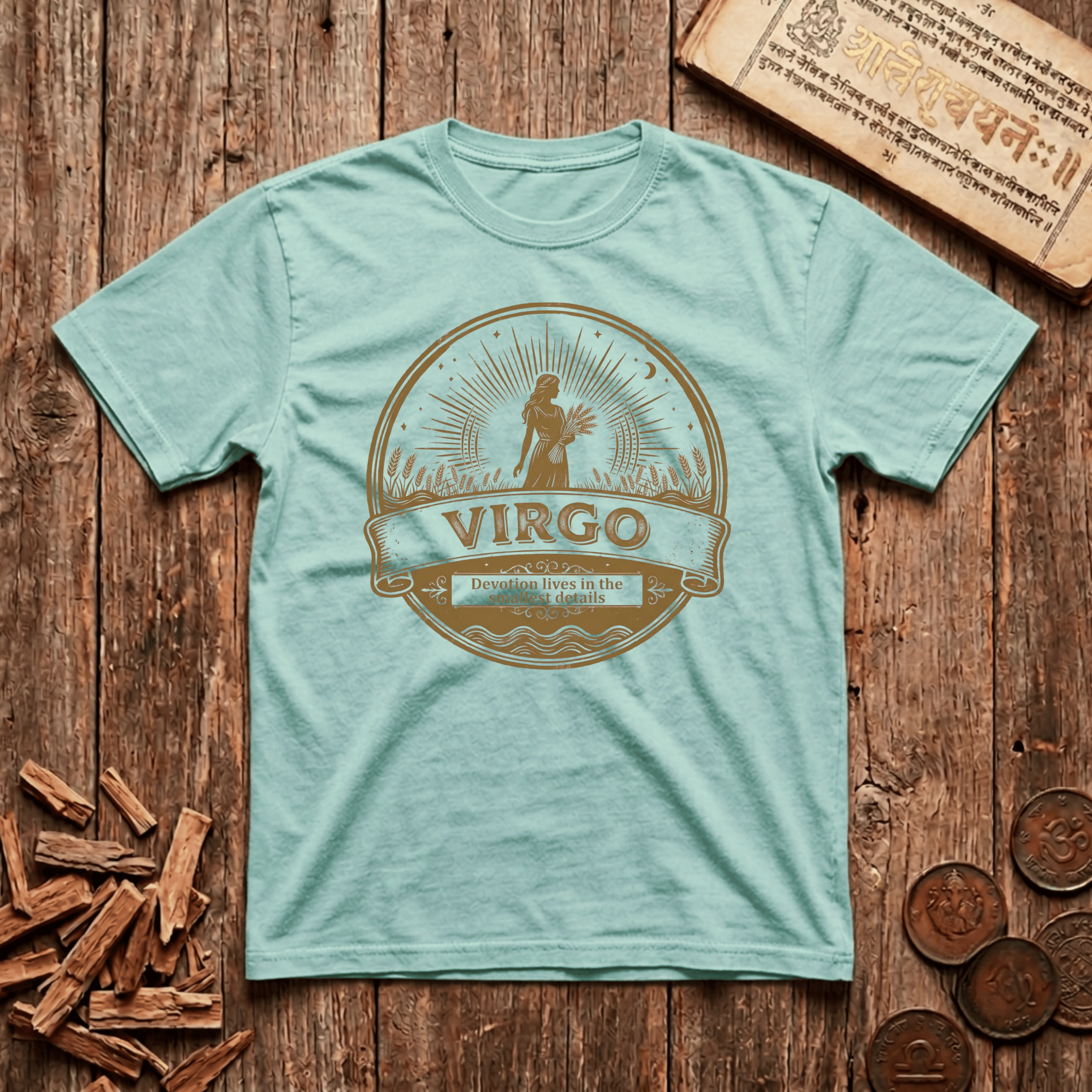 Virgo - Retro Emblem - T-Shirt