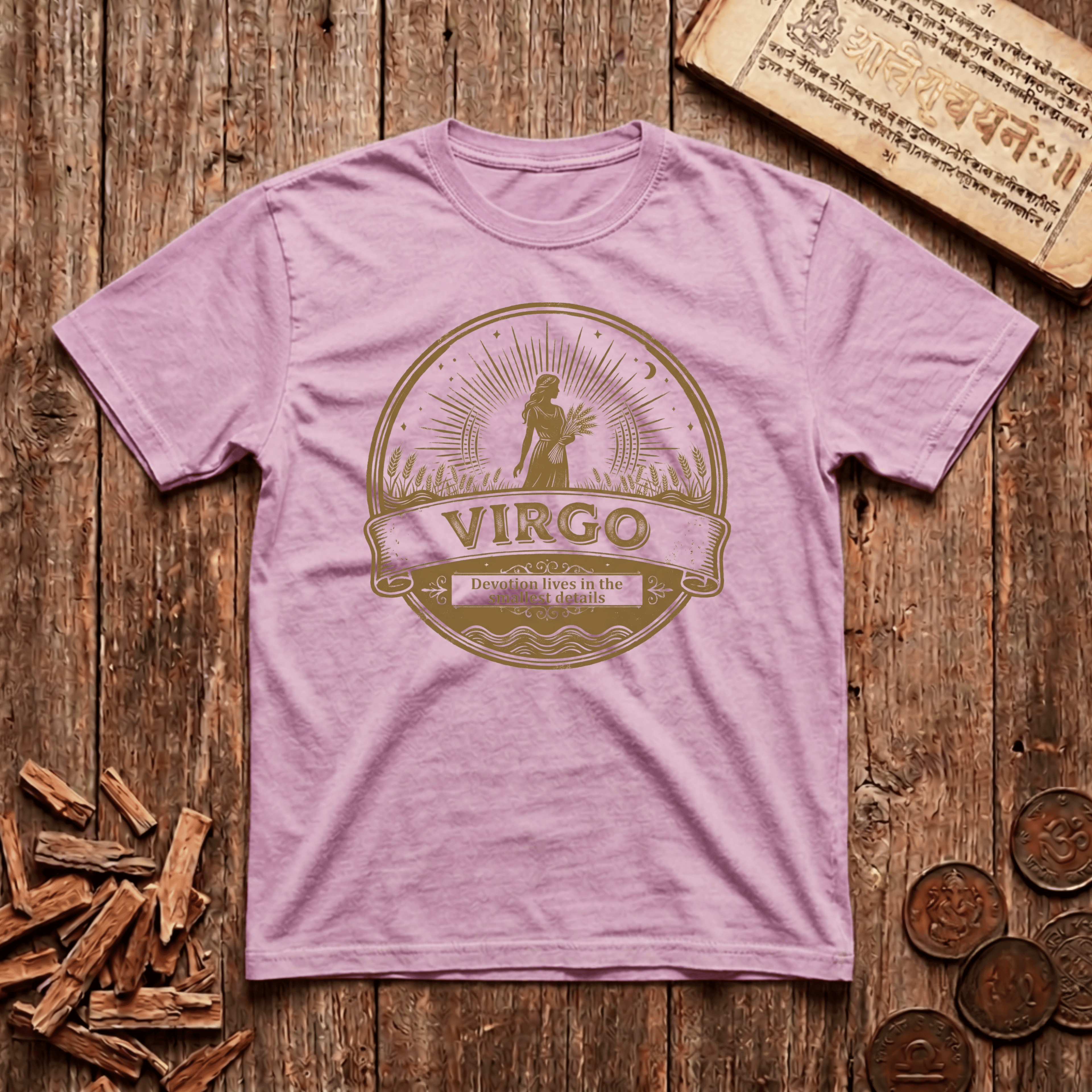 Virgo - Retro Emblem - T-Shirt