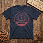 Libra - Retro Emblem - T-Shirt