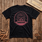 Libra - Retro Emblem - T-Shirt