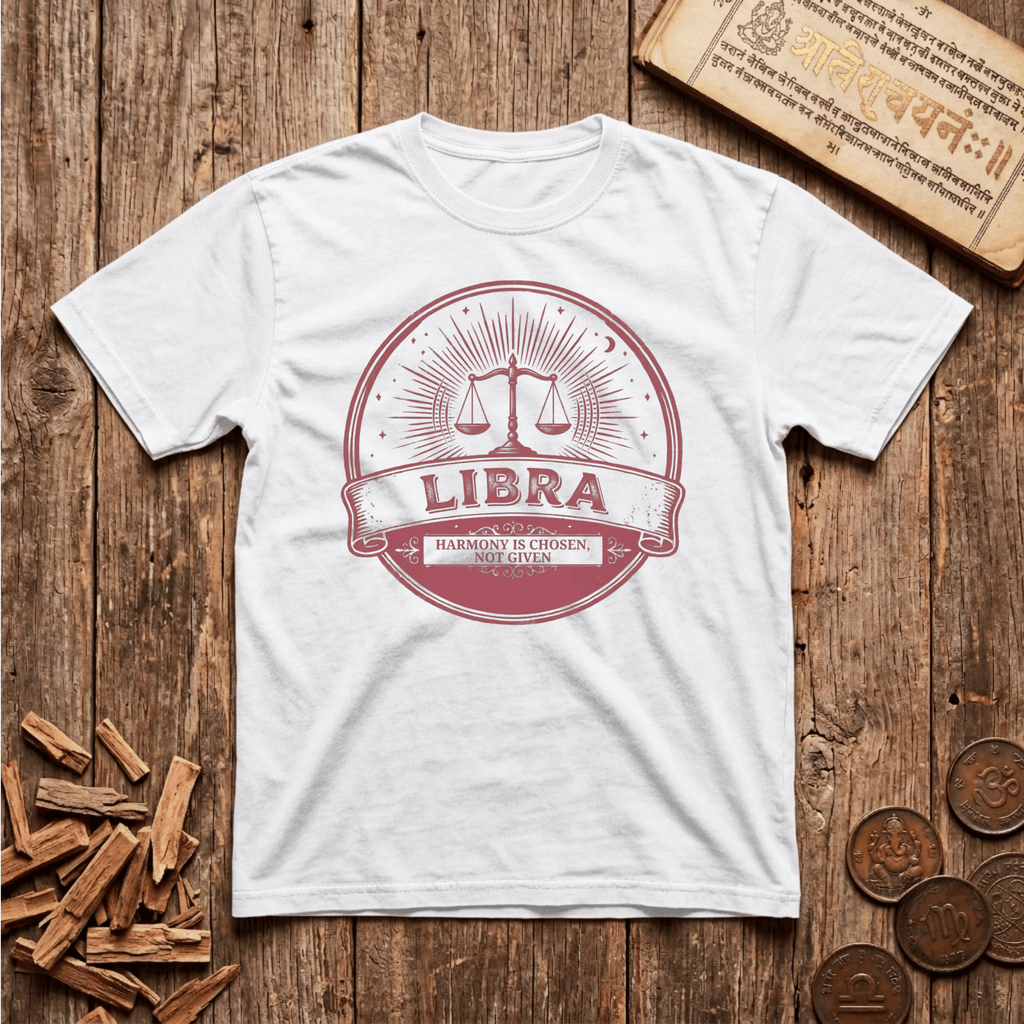 Libra - Retro Emblem - T-Shirt