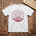 Libra - Retro Emblem - T-Shirt