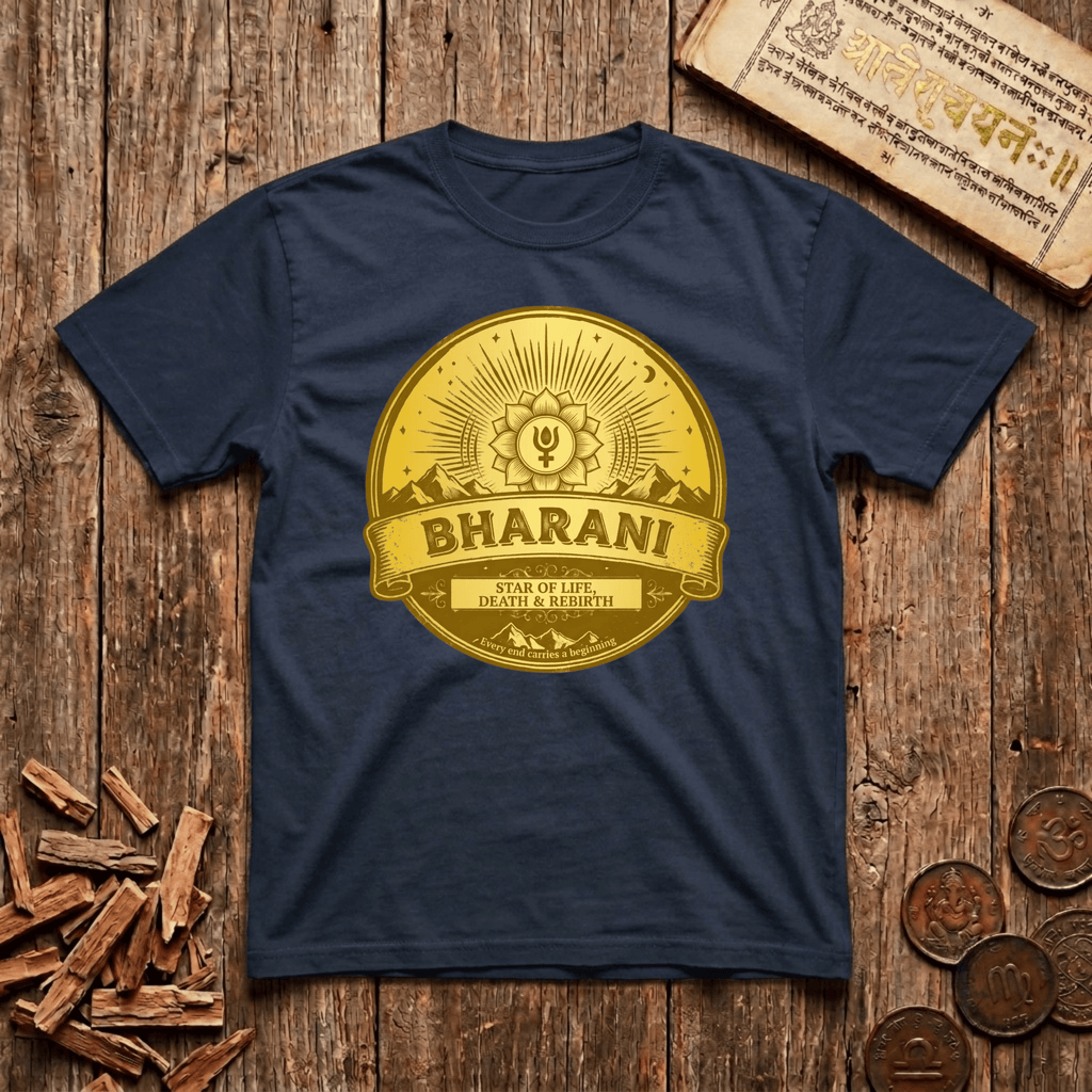 Bharani - Star Of Life - Retro Emblem - T-Shirt