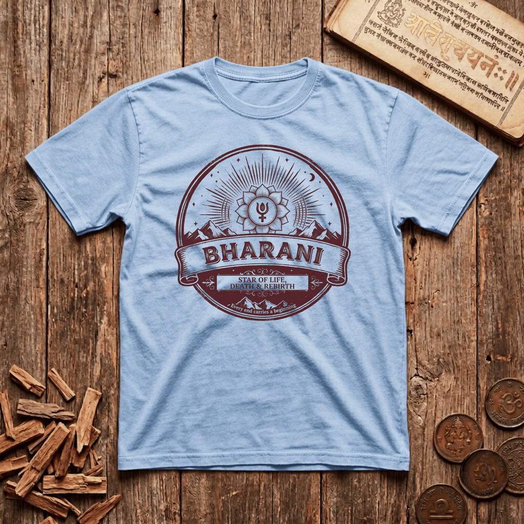 Bharani - Star Of Life - Retro Emblem - T-Shirt