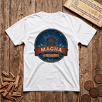 Magha - Star of Ancestral Power - Retro Emblem - T-Shirt