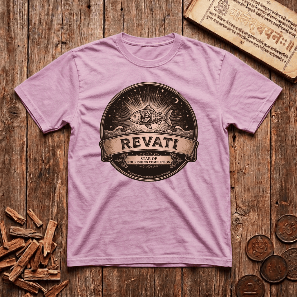 Revati - Nourishing Completion - Retro Emblem - T-Shirt