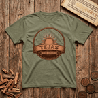 Tejas - Inner Radiance - Retro Emblem - T-Shirt