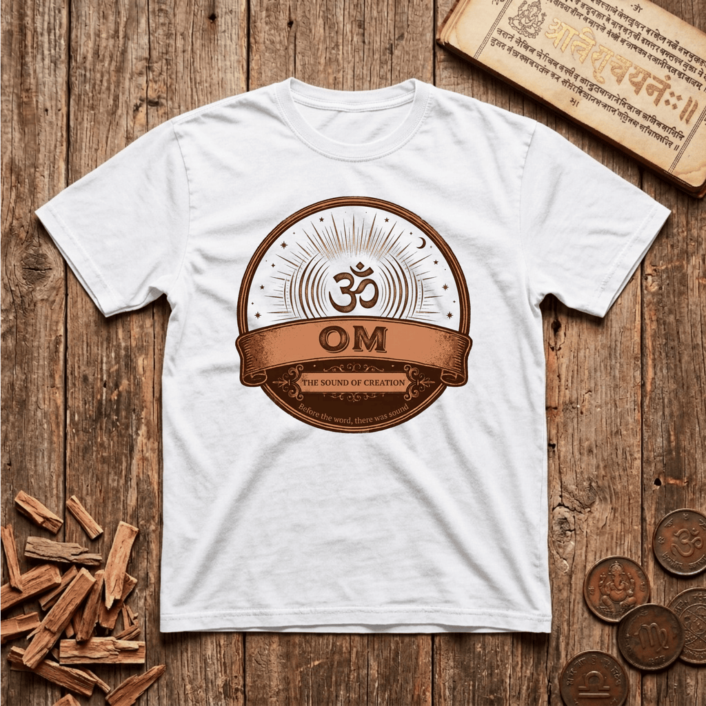 Om - Sound of Creation - Retro Emblem - T-Shirt