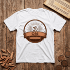 Om - Sound of Creation - Retro Emblem - T-Shirt