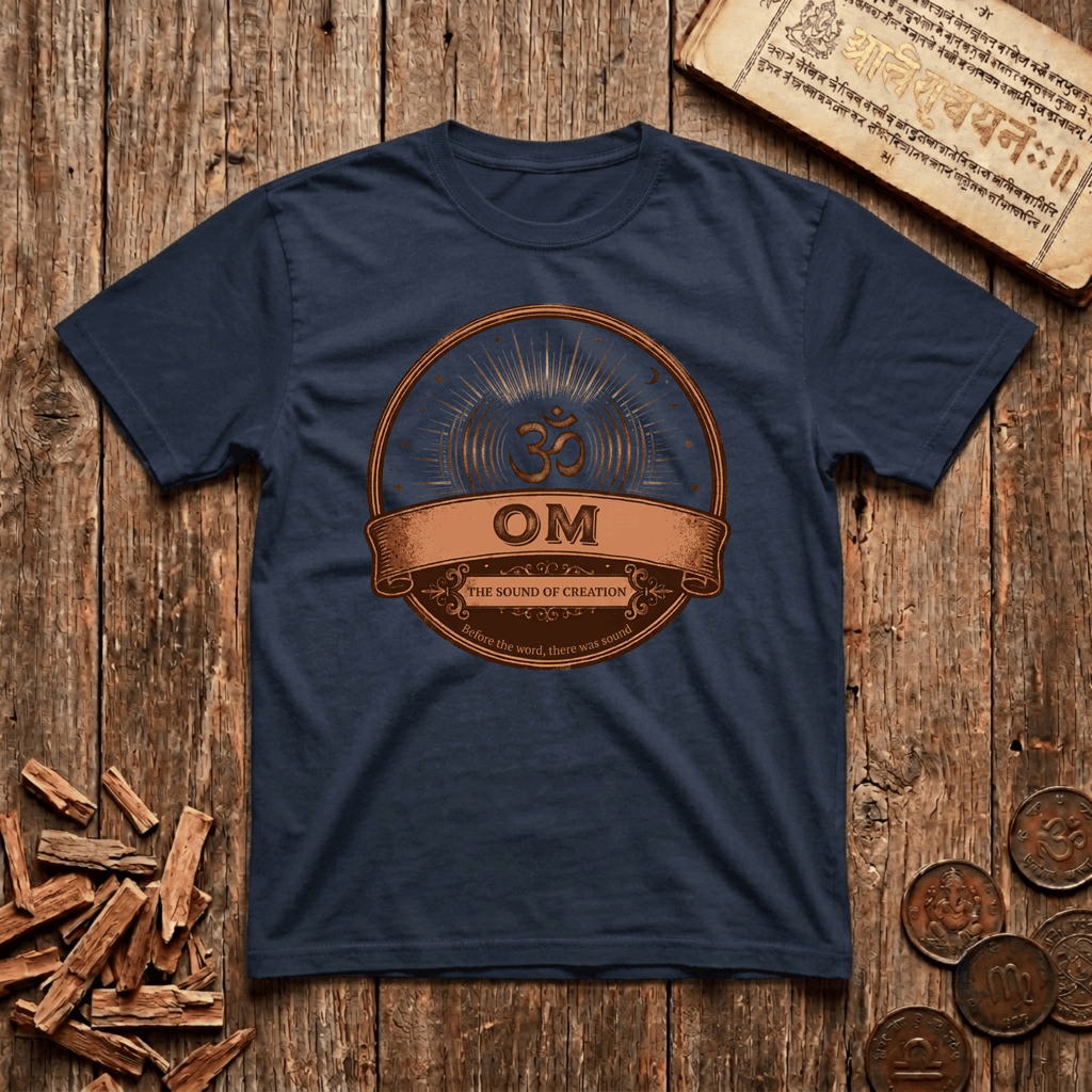 Om - Sound of Creation - Retro Emblem - T-Shirt