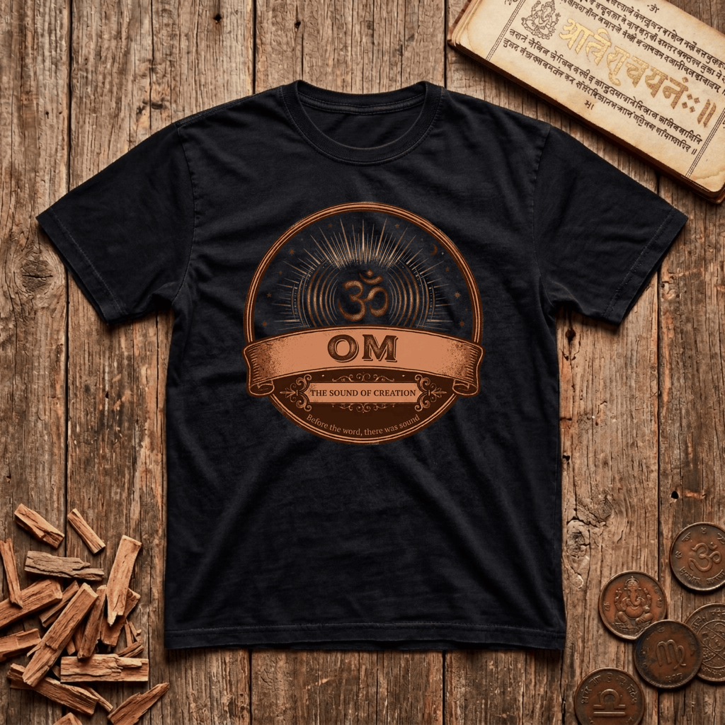 Om - Sound of Creation - Retro Emblem - T-Shirt