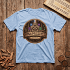 High Priestess of Sacred Geometry - Retro Emblem - T-Shirt