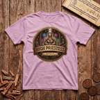 High Priestess of Sacred Geometry - Retro Emblem - T-Shirt