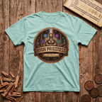 High Priestess of Sacred Geometry - Retro Emblem - T-Shirt
