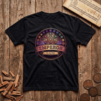 Emperor of Sacred Geometry - Retro Emblem - T-Shirt