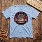 Oracle of Sacred Geometry - Retro Emblem - T-Shirt