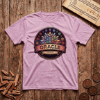 Oracle of Sacred Geometry - Retro Emblem - T-Shirt