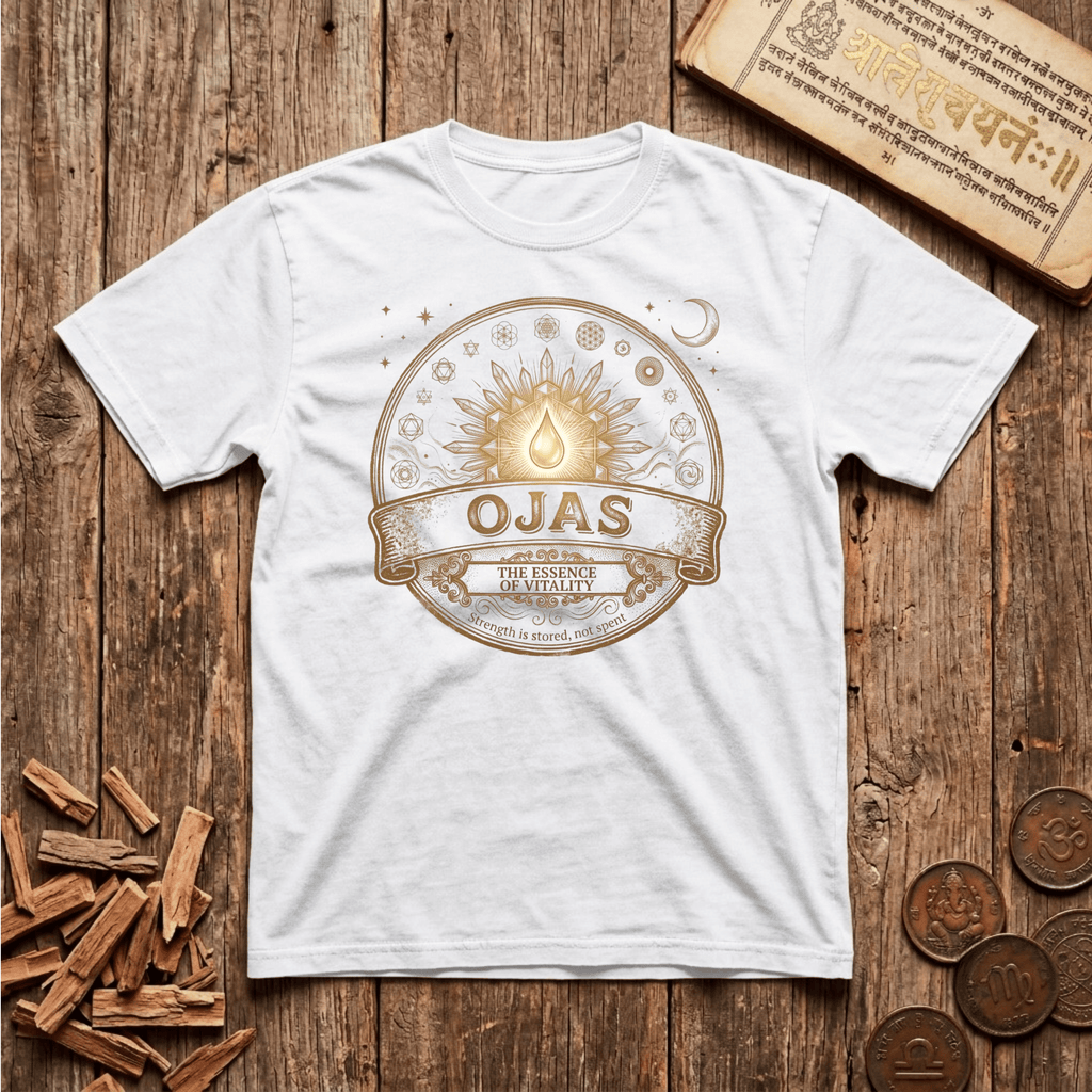 Ojas — Vital Essence - Retro Emblem - T-Shirt
