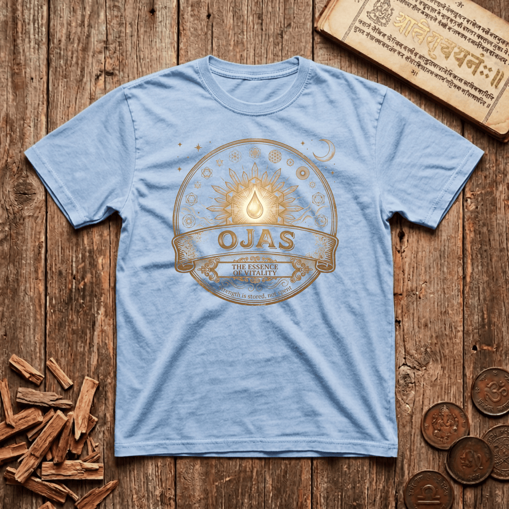 Ojas — Vital Essence - Retro Emblem - T-Shirt