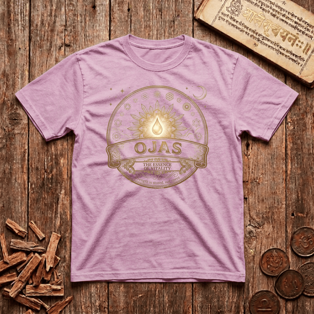 Ojas — Vital Essence - Retro Emblem - T-Shirt